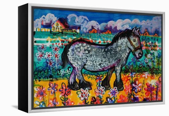 Horse-Brenda Brin Booker-Framed Premier Image Canvas