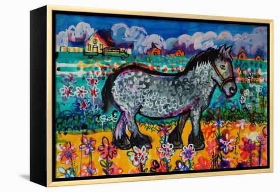 Horse-Brenda Brin Booker-Framed Premier Image Canvas