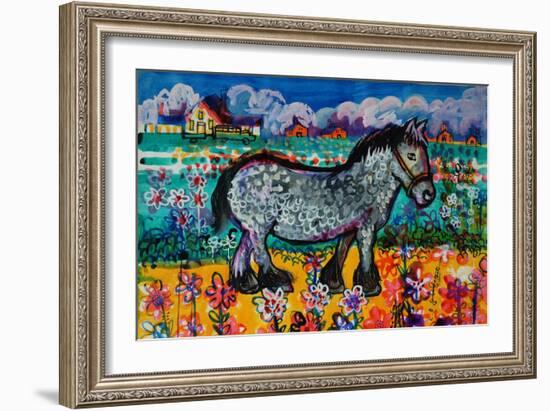 Horse-Brenda Brin Booker-Framed Giclee Print