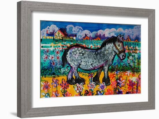 Horse-Brenda Brin Booker-Framed Giclee Print