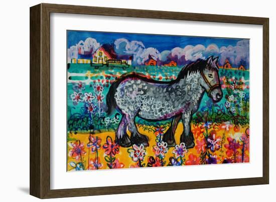 Horse-Brenda Brin Booker-Framed Giclee Print