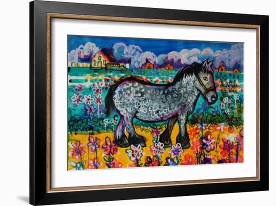 Horse-Brenda Brin Booker-Framed Giclee Print