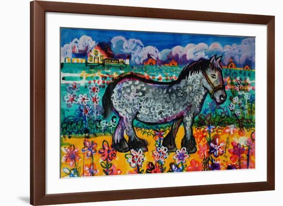 Horse-Brenda Brin Booker-Framed Premium Giclee Print