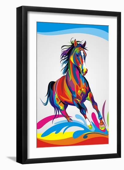 Horse-Bob Weer-Framed Giclee Print