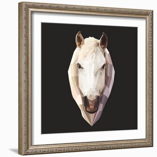 Horse-Lora Kroll-Framed Art Print