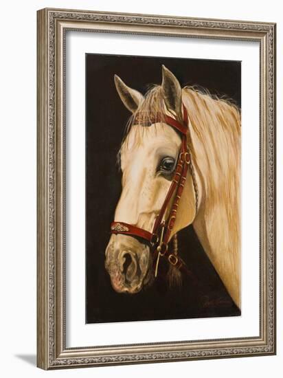 Horse-Nelly Arenas-Framed Art Print