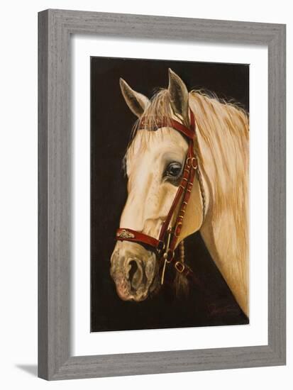 Horse-Nelly Arenas-Framed Art Print