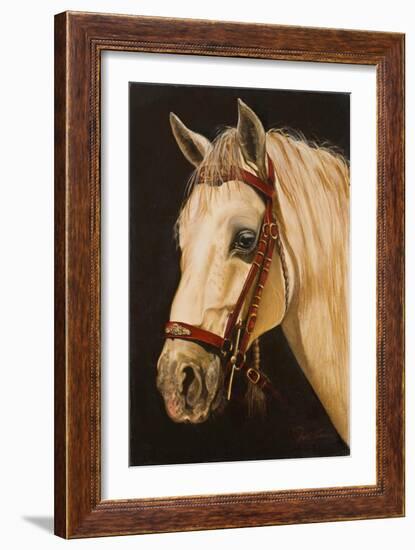 Horse-Nelly Arenas-Framed Art Print