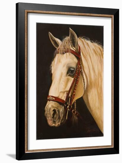 Horse-Nelly Arenas-Framed Art Print