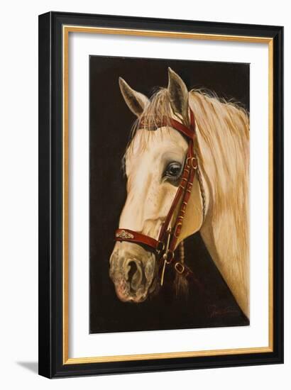 Horse-Nelly Arenas-Framed Art Print