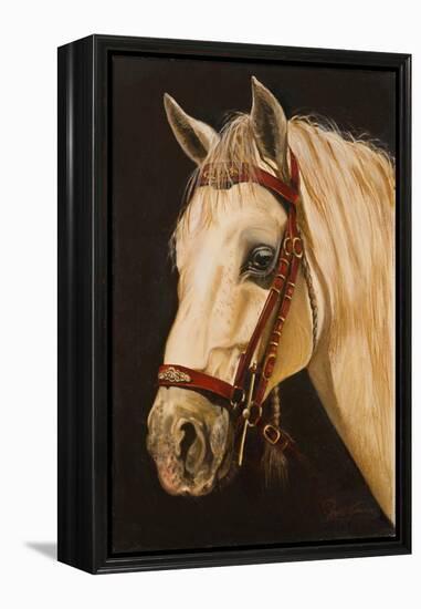 Horse-Nelly Arenas-Framed Stretched Canvas