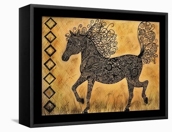 Horse-Tina Nichols-Framed Premier Image Canvas