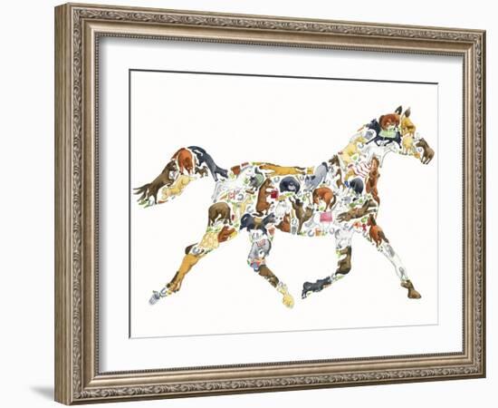 Horse-Louise Tate-Framed Giclee Print