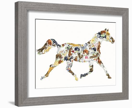 Horse-Louise Tate-Framed Giclee Print