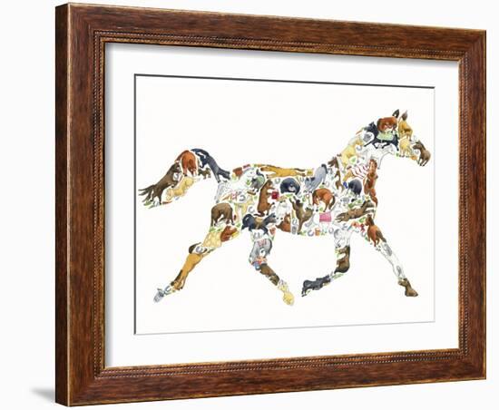 Horse-Louise Tate-Framed Giclee Print