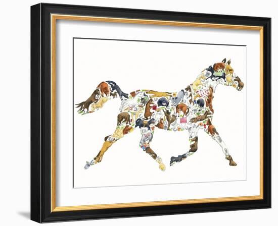 Horse-Louise Tate-Framed Giclee Print