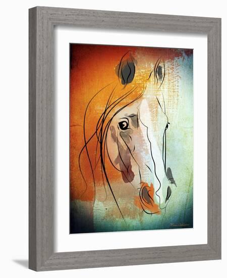 Horse-Mark Ashkenazi-Framed Giclee Print