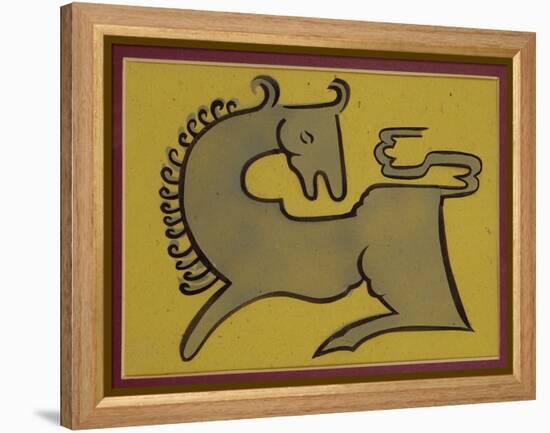 Horse-Henri Gaudier-brzeska-Framed Premier Image Canvas