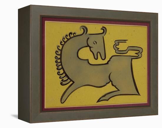 Horse-Henri Gaudier-brzeska-Framed Premier Image Canvas