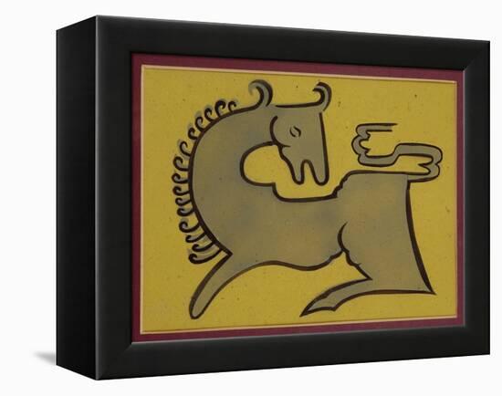 Horse-Henri Gaudier-brzeska-Framed Premier Image Canvas