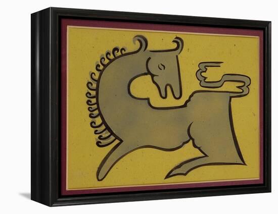 Horse-Henri Gaudier-brzeska-Framed Premier Image Canvas