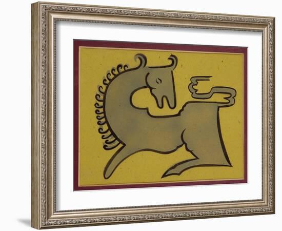 Horse-Henri Gaudier-brzeska-Framed Giclee Print