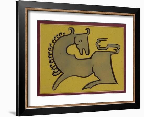 Horse-Henri Gaudier-brzeska-Framed Giclee Print