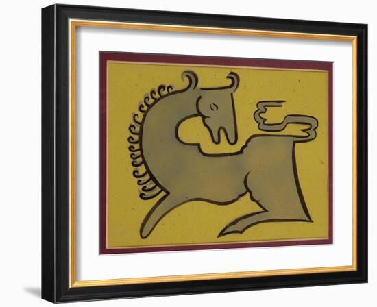 Horse-Henri Gaudier-brzeska-Framed Giclee Print