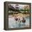 "Horseback Riding in Glacier Park," July 30, 1960-John Clymer-Framed Premier Image Canvas