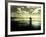 Horseback Riding in the Tide-Jan Lakey-Framed Photographic Print