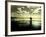 Horseback Riding in the Tide-Jan Lakey-Framed Photographic Print