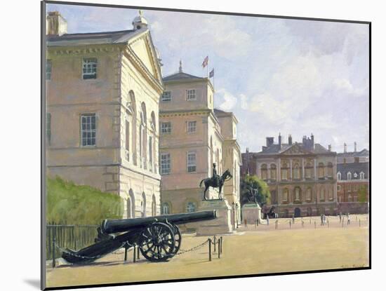 Horseguards-Julian Barrow-Mounted Giclee Print