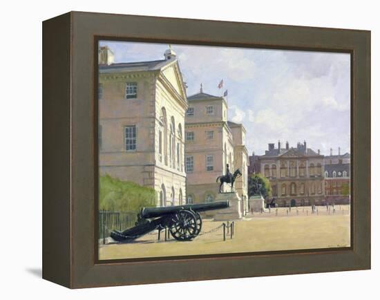 Horseguards-Julian Barrow-Framed Premier Image Canvas