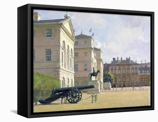 Horseguards-Julian Barrow-Framed Premier Image Canvas