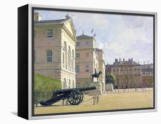 Horseguards-Julian Barrow-Framed Premier Image Canvas