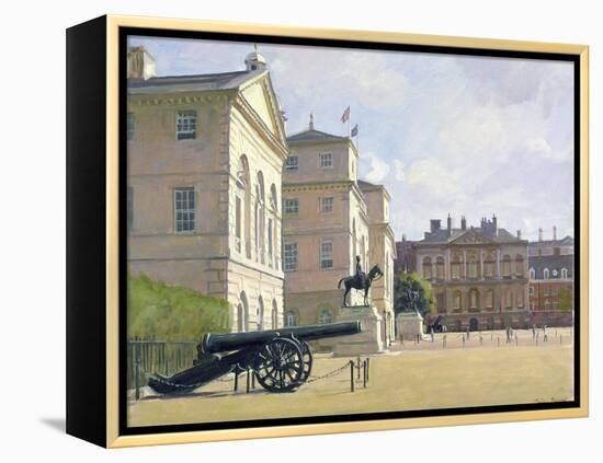 Horseguards-Julian Barrow-Framed Premier Image Canvas