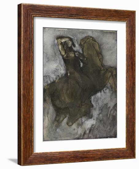 Horseman, 1889-Auguste Rodin-Framed Giclee Print