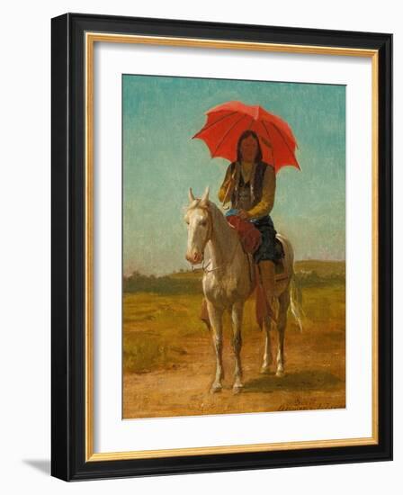 Horseman, Anadarko, Oklahoma, 1890-Julian Scott-Framed Giclee Print