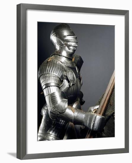 Horseman's Armor in Steel, Made in Southern Germany, 1510-1515, Germany, 16th Century-null-Framed Giclee Print