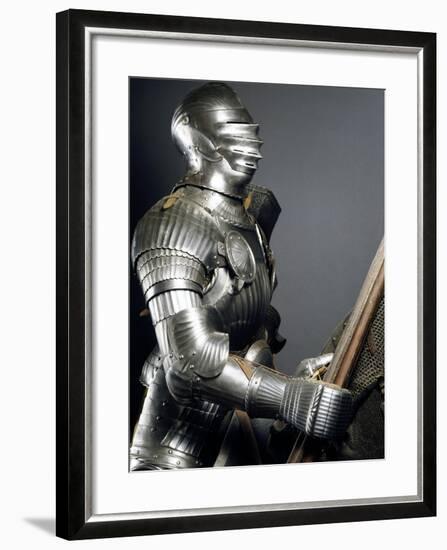 Horseman's Armor in Steel, Made in Southern Germany, 1510-1515, Germany, 16th Century-null-Framed Giclee Print