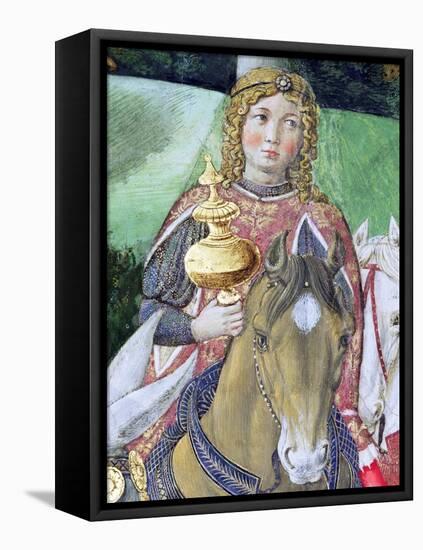 Horsemen in the Royal Entourage-Benozzo di Lese di Sandro Gozzoli-Framed Premier Image Canvas