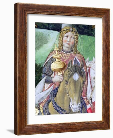 Horsemen in the Royal Entourage-Benozzo di Lese di Sandro Gozzoli-Framed Giclee Print