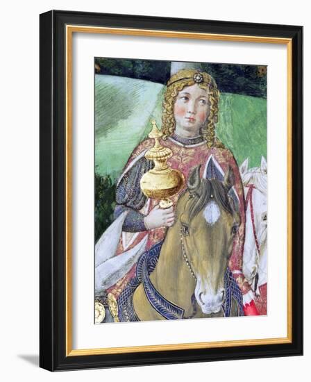 Horsemen in the Royal Entourage-Benozzo di Lese di Sandro Gozzoli-Framed Giclee Print