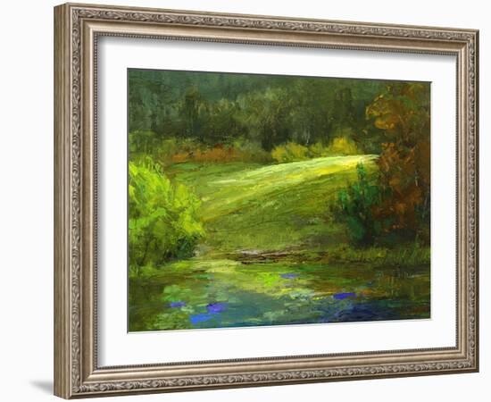 Horsepark at Woodside-Sheila Finch-Framed Art Print