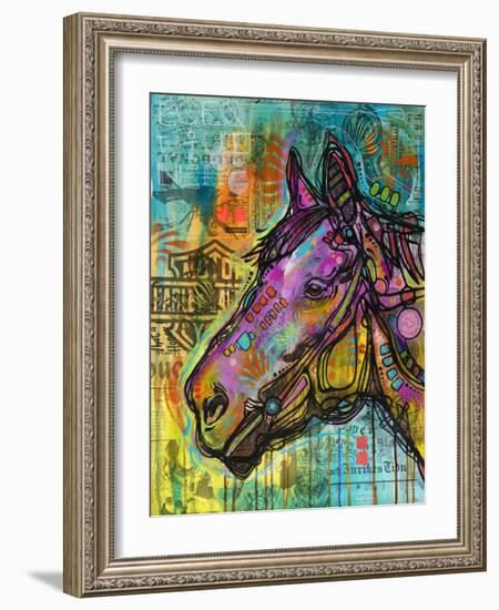 Horsepower-Dean Russo- Exclusive-Framed Giclee Print