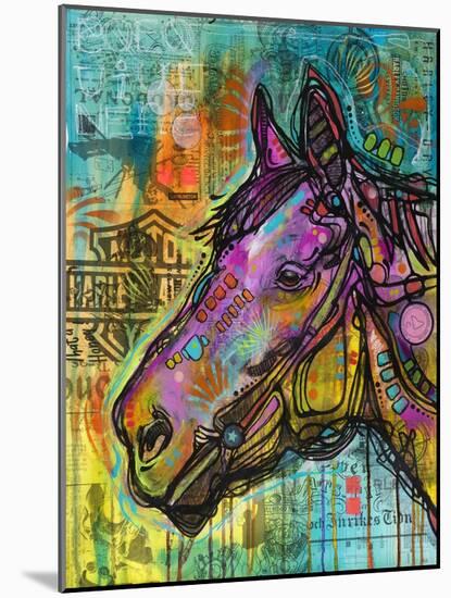 Horsepower-Dean Russo- Exclusive-Mounted Giclee Print