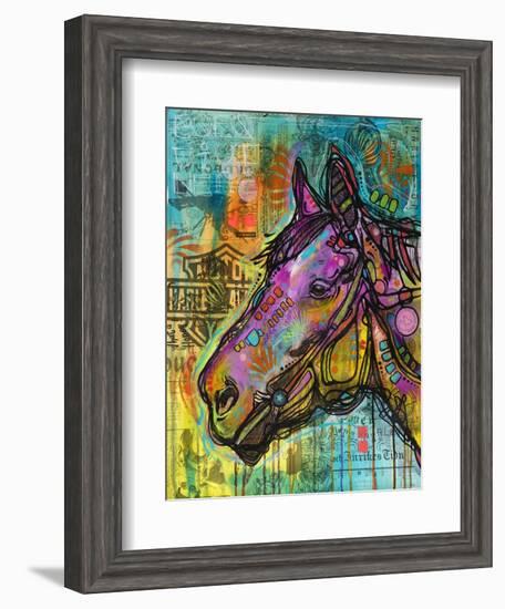 Horsepower-Dean Russo- Exclusive-Framed Giclee Print