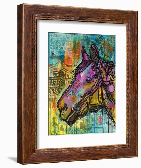 Horsepower-Dean Russo- Exclusive-Framed Giclee Print