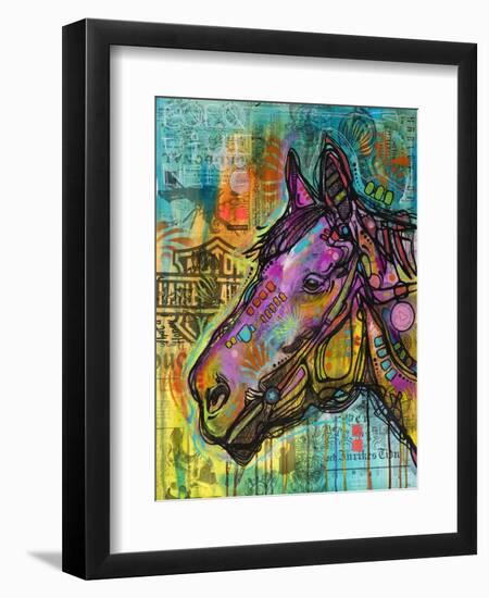 Horsepower-Dean Russo- Exclusive-Framed Giclee Print