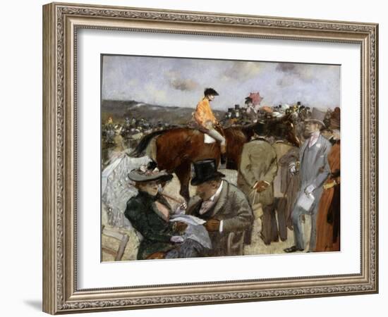 Horseracing, 1888-Jean Louis Forain-Framed Giclee Print